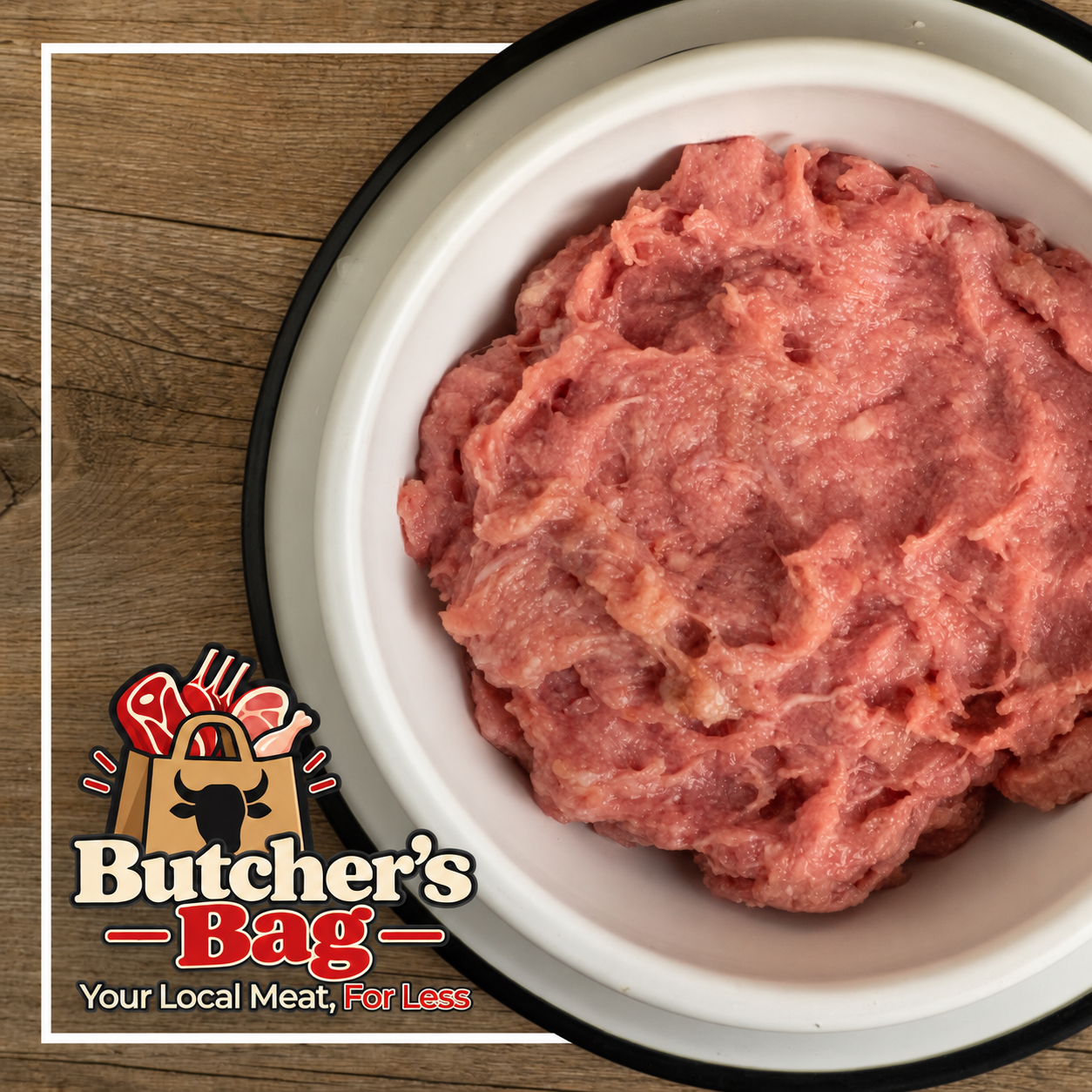 Boneless chicken mince