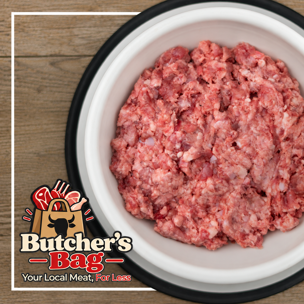 Lamb bone & cartilage mince