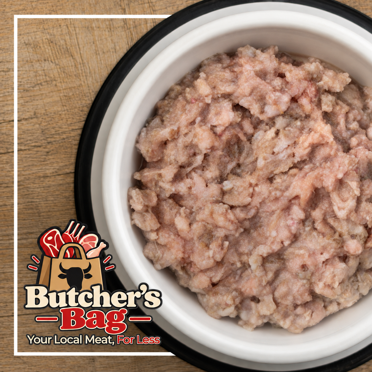 Minced lamb green tripe