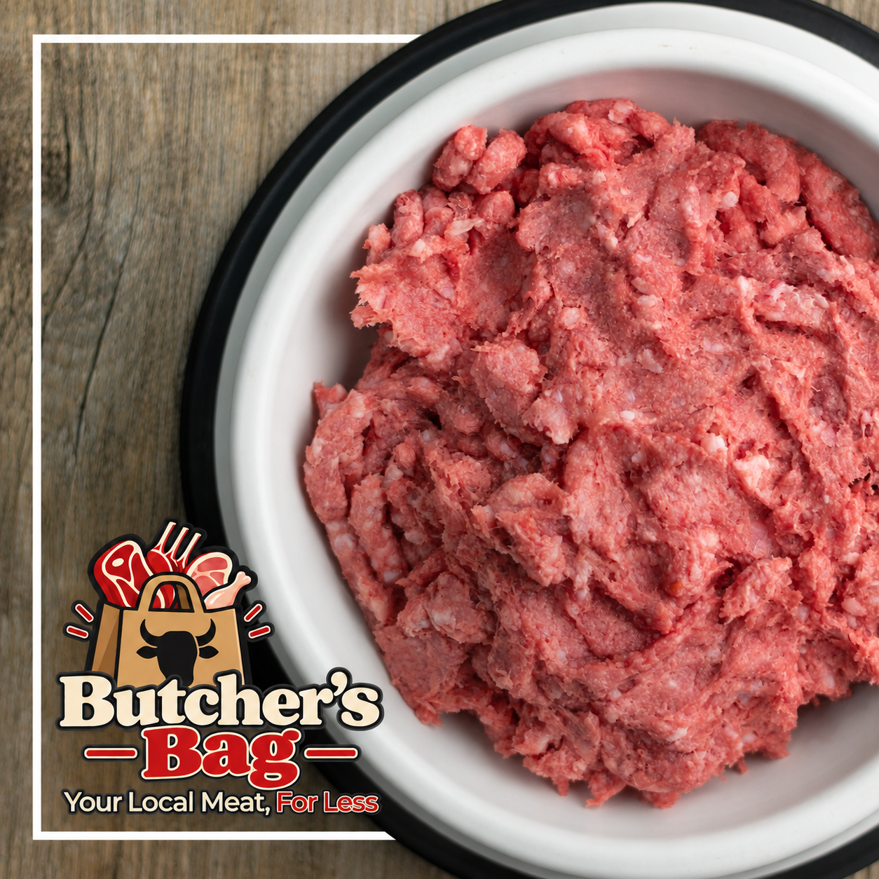 Pork, bone & cartilage mince